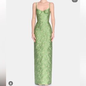 Cultmia Montsand Brocade Bamboo dress